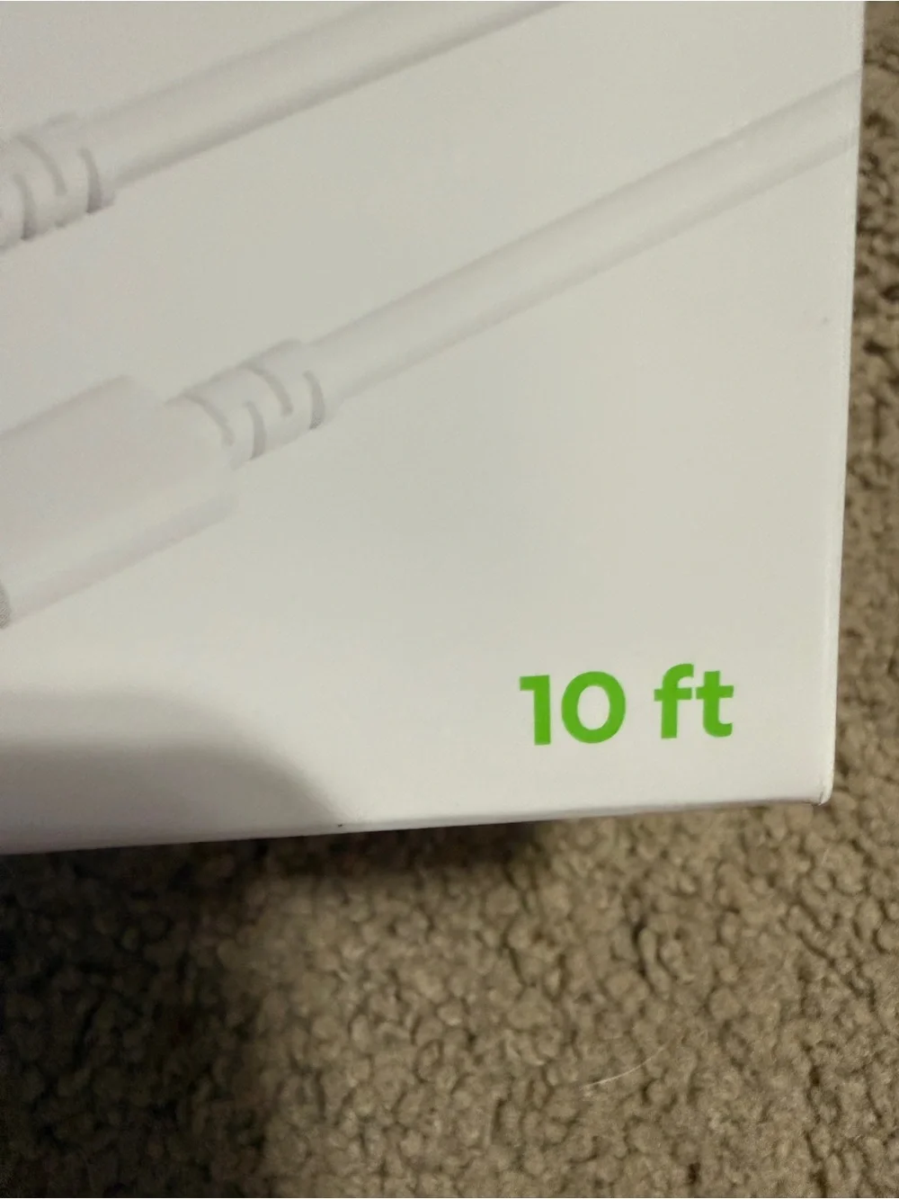 USB-C to USB-C Fast Charging Cables - White (3 Pack, 10 ft)